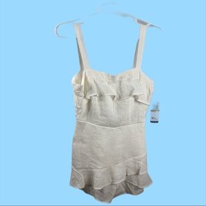 NWT - Ivory Romper